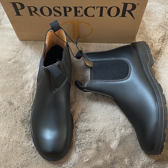 Prospector - Men’s Leather Chelsea Boots - Picture 3 of 5